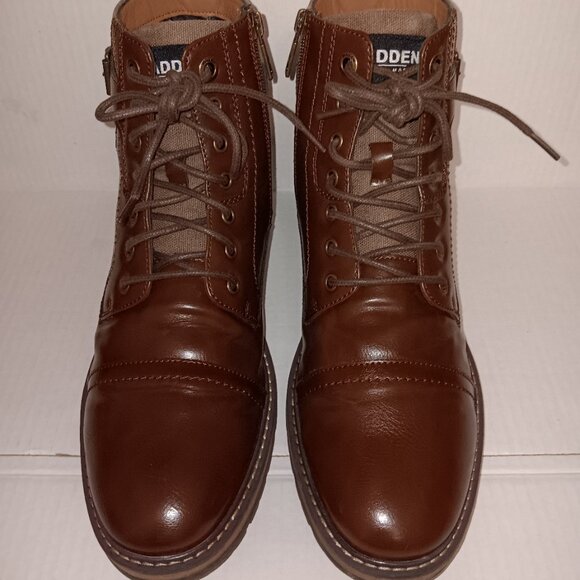 MADDEN MEN'S M.TITTAN CHELSEA COMBAT BOOTS - Picture 1 of 11